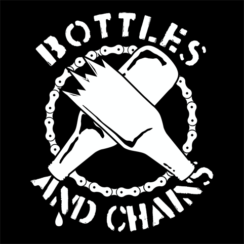 bottles and chains